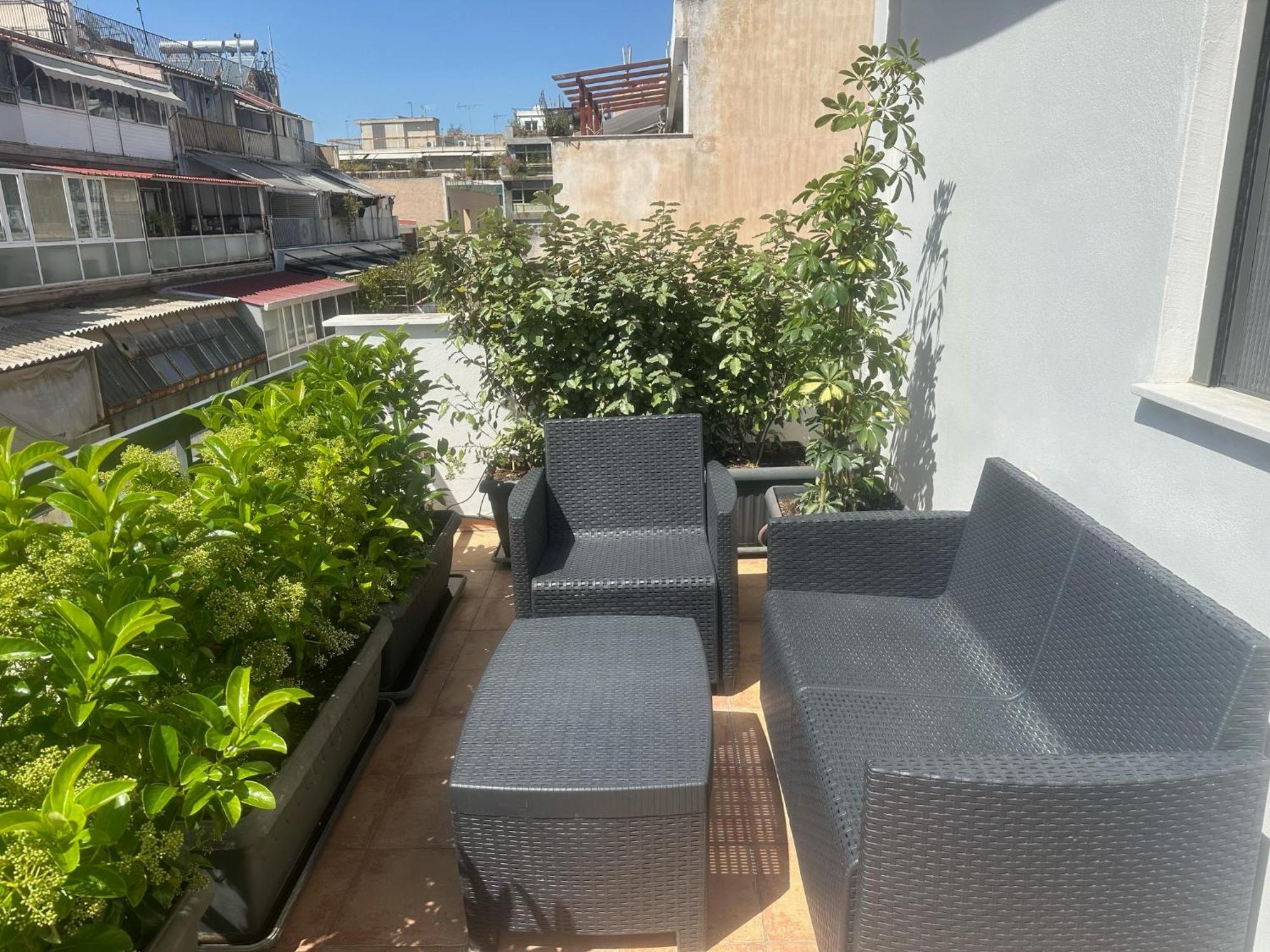 Emily In Athens - Central Chic Flat With Terrace Syntagma E1 Exterior foto